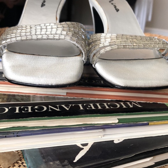 Nina Formal Beaded Slides - Picture 7 of 7